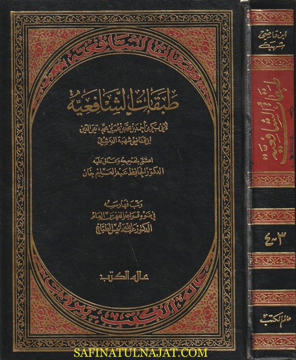 طبقات الشافعية | إبن قاضي شهبة الدمشقي | ط. عالم الكتب | 2 مجلد