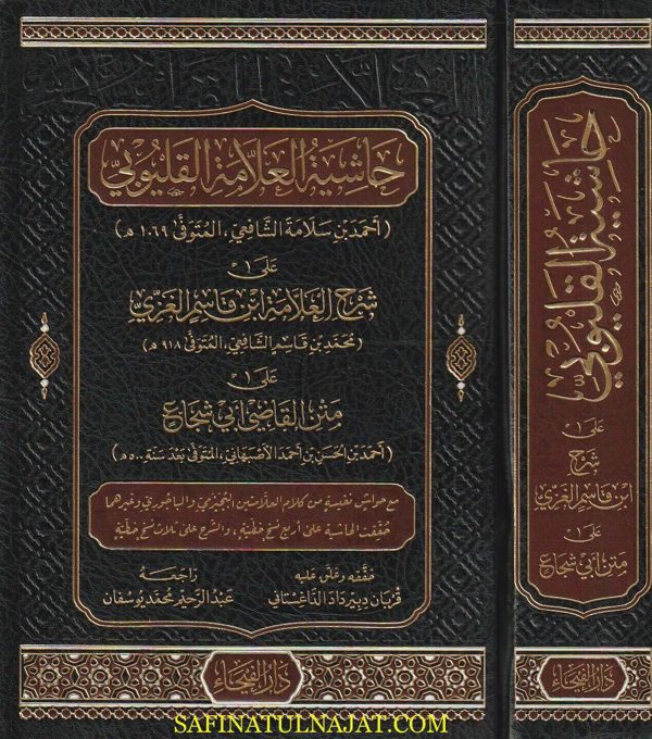 حاشية العلامة القليوبي على شرح العلامة ابن قاسم اللغزي على متن القاضي أبي شجاع | أحمد بن سلامة الشافعي