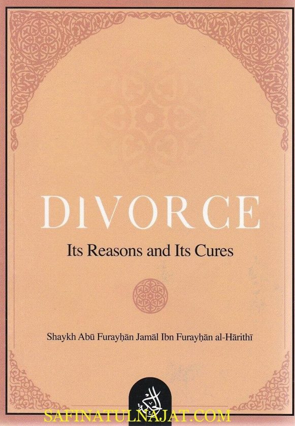 Divorce: Its Reasons and Its Cures