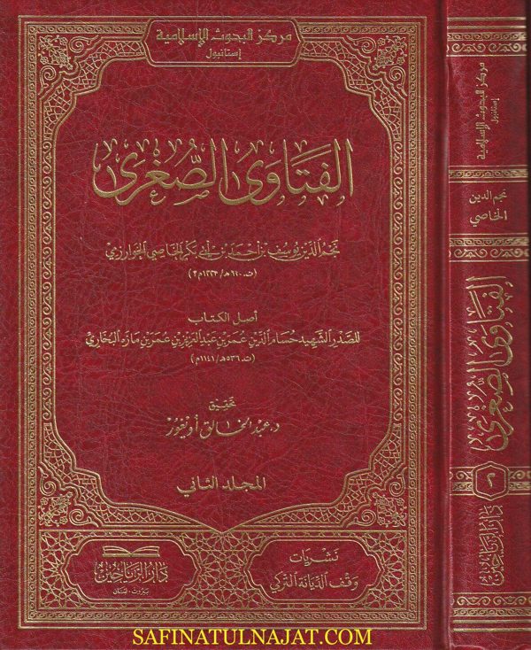 الفتاوى الصغرى | نجم الدين يوسف بن احمد بن ابي بكر الخاصي الخوارزمي | ط. نشر وقف الديانة التركي | 2 مجلد