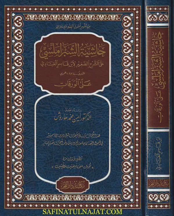 حاشية الشبراملسي على الشرح الصغير لابن قاسم العبادي على الورقات