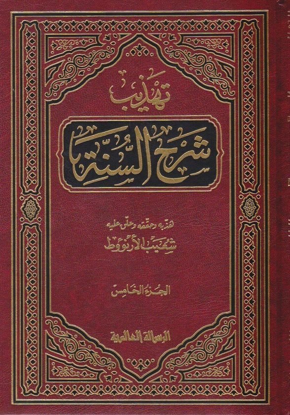 تهذيب شرح السنة | الامام البغوي | شعيب الارنوؤط