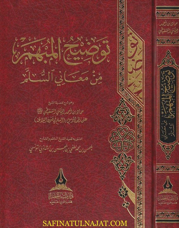 توضيح المبهم من معاني السلم : شرح على المنظومة المسماة السلم في فنون البلاغة | حماد بن أحمد الجكني الشنقيطي
