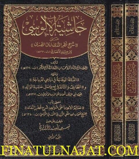 حاشية الالوسي على شرح قطر الندى وبل الصدى | ابن هشام الانصاري | ابي الثناء الالوسي | ط. دار نور الصباح